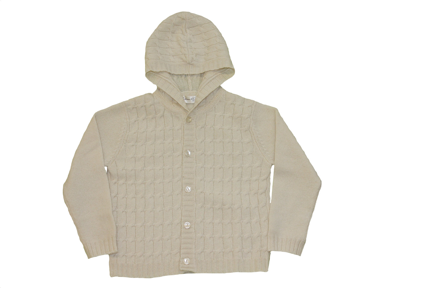 Tavolinchen Luxuriöse Kapuzenjacke aus reinem Cashmere