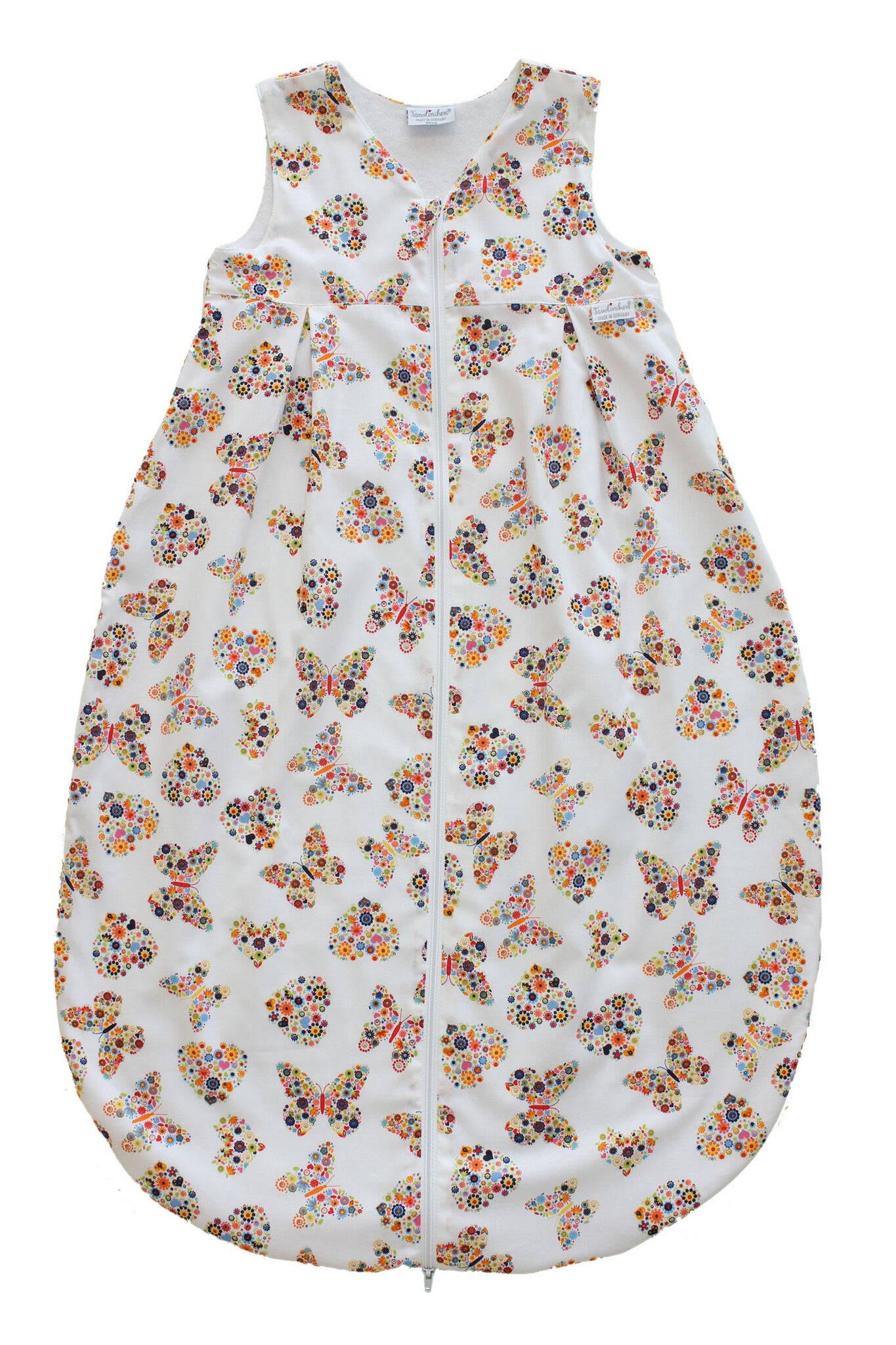 Tavolinchen Frottierschlafsack mit Schmetterlingsmuster von Tavolinchen