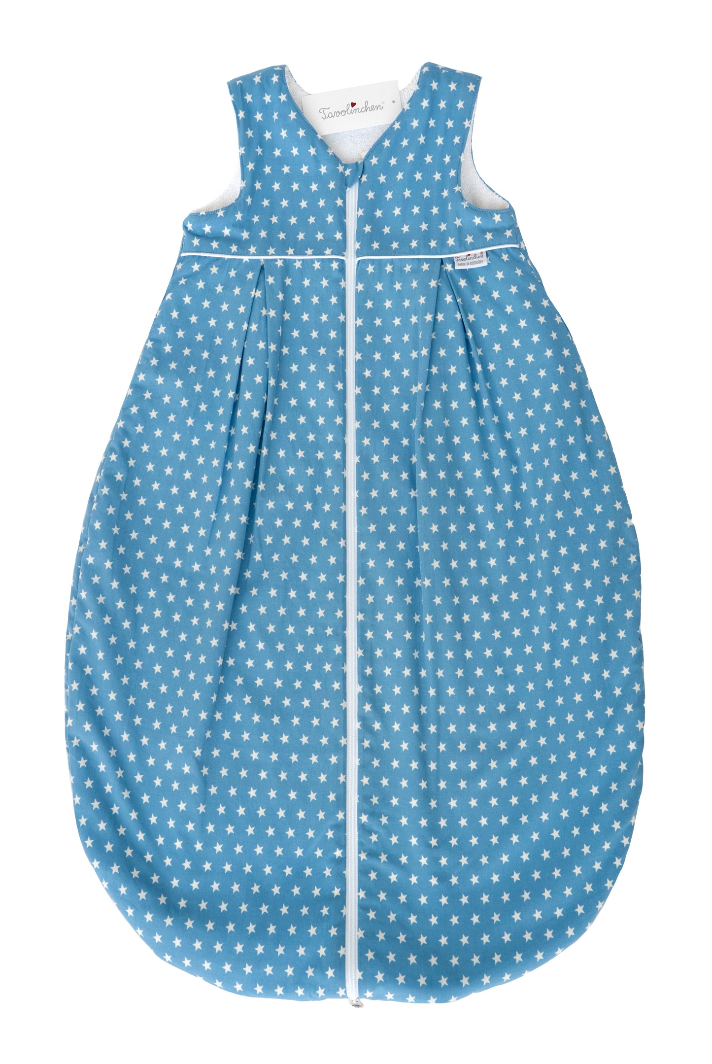 Frottierschlafsack " Sterne " – Kuscheliger Babyschlafsack mit Sternenmuster, perfekt für süße Träume