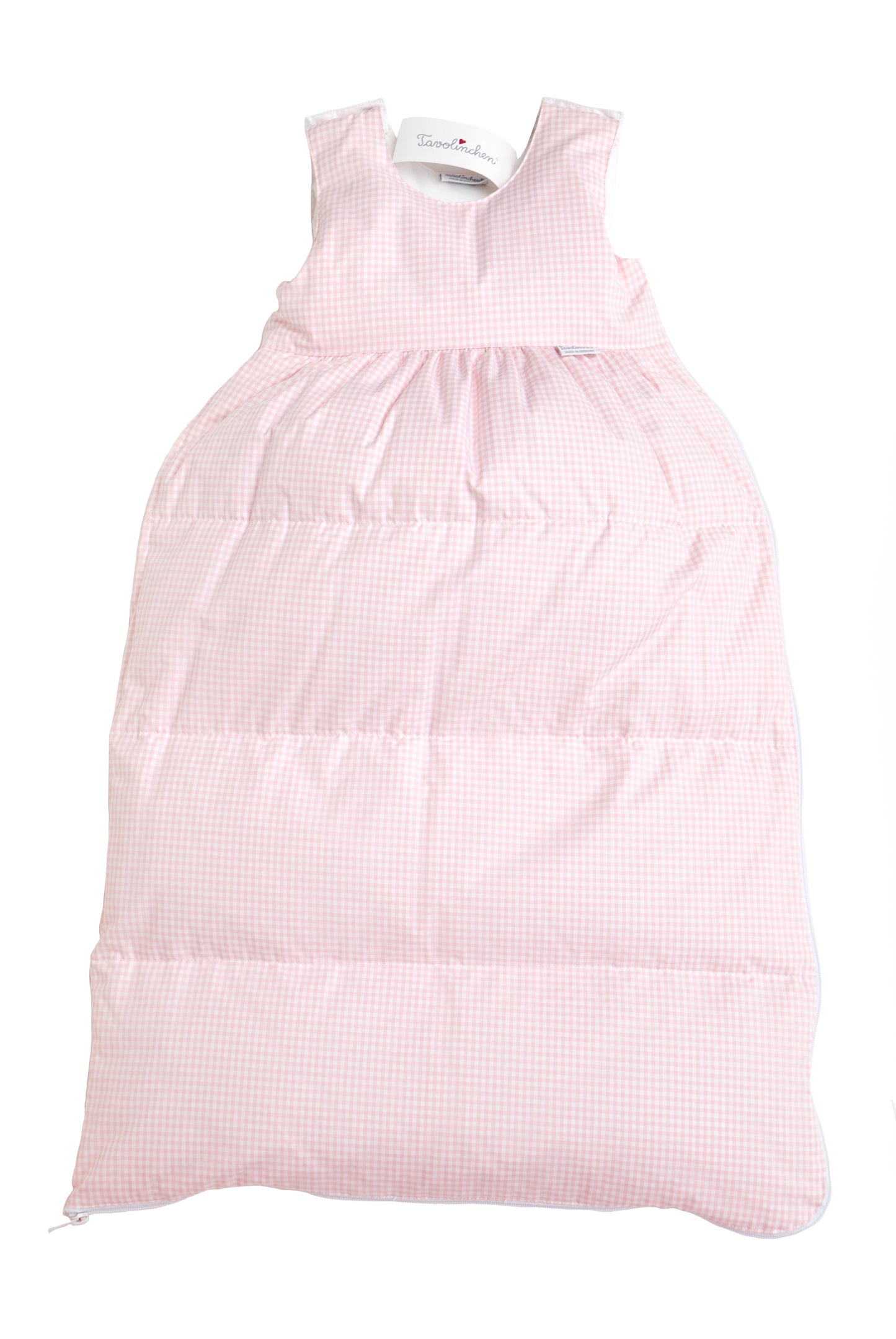 Tavolinchen Daunenschlafsack „Twist Karo“ – für kleine Wunder mit großen Ansprüchen