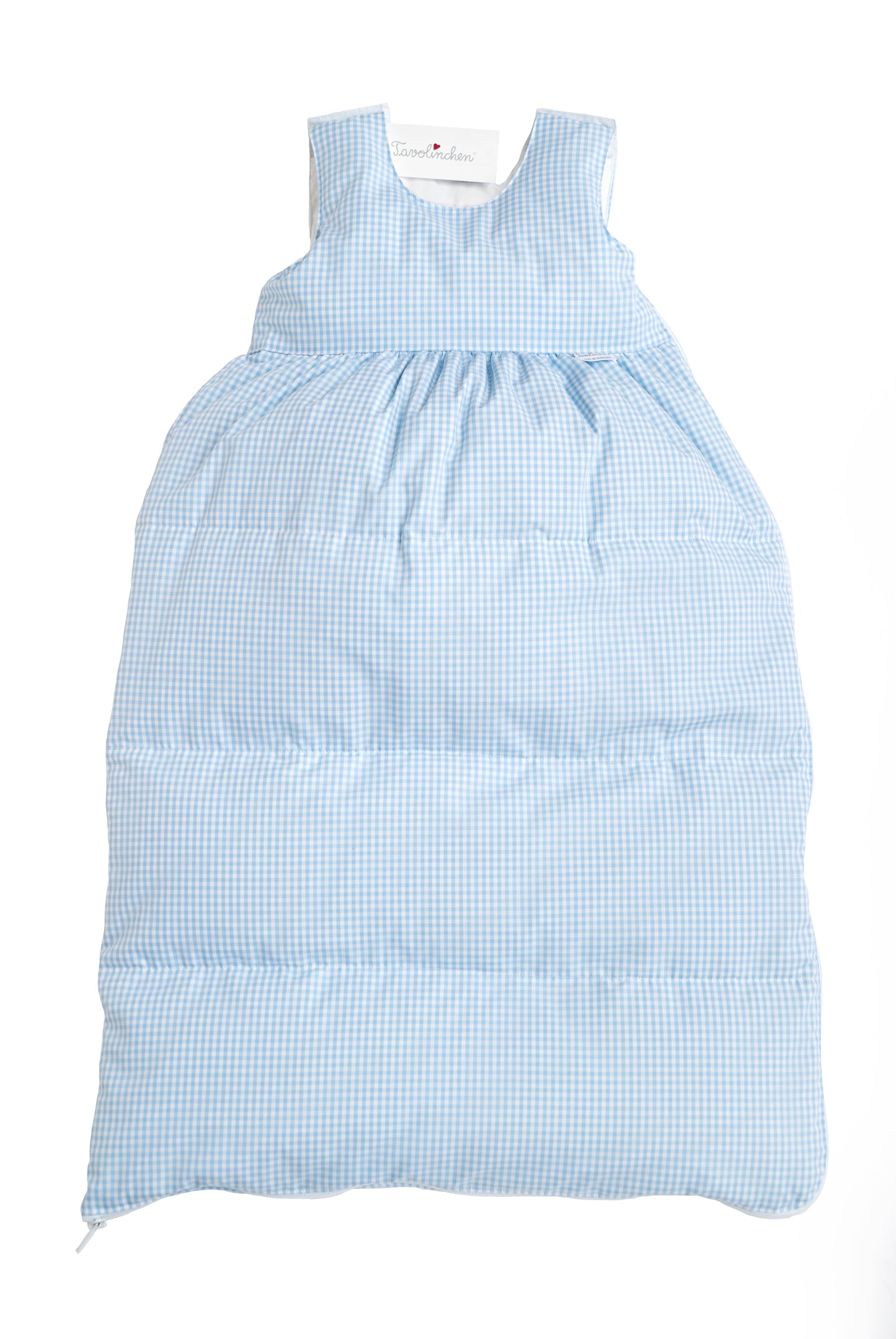 Tavolinchen Daunenschlafsack „Twist Karo“ – für kleine Wunder mit großen Ansprüchen