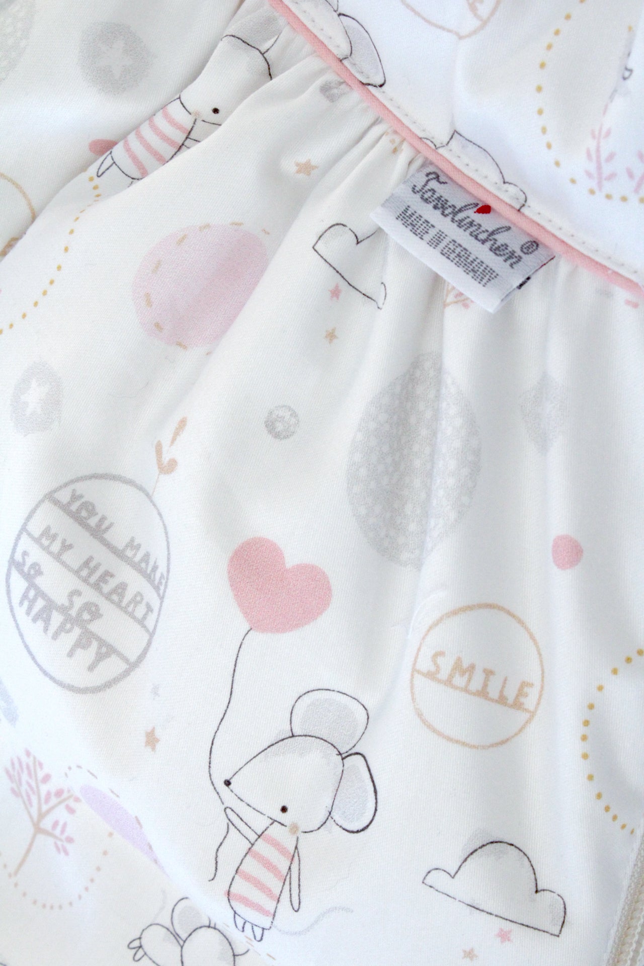 Tavolinchen Daunenschlafsack „Kleines Mäuschen“ – weich, leicht, liebevoll