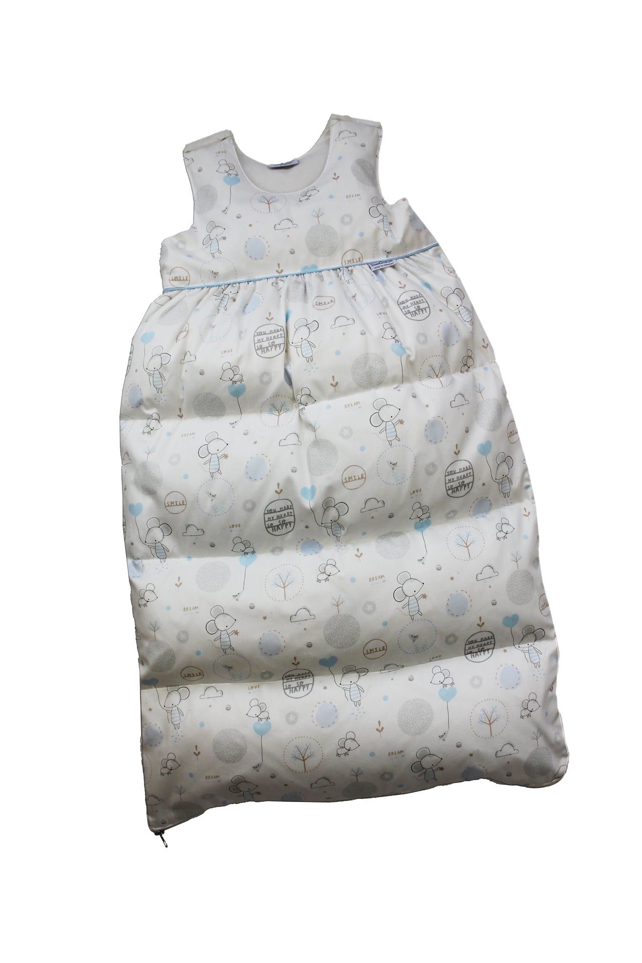 Tavolinchen Daunenschlafsack „Kleines Mäuschen“ – weich, leicht, liebevoll