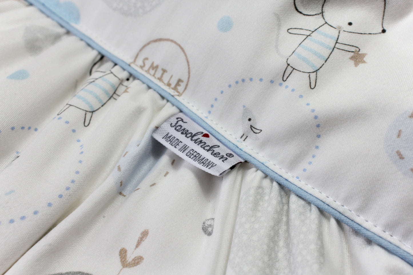 Tavolinchen Daunenschlafsack „Kleines Mäuschen“ – weich, leicht, liebevoll