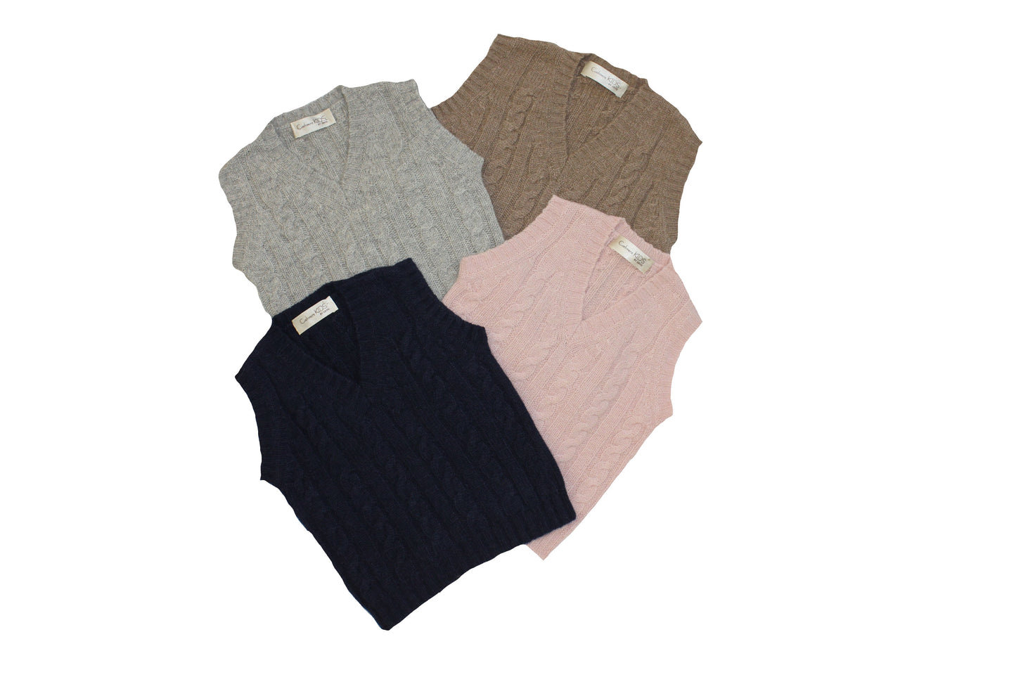 Tavolinchen Eleganter Cashmere-Pullunder – "Reine Wärme"
