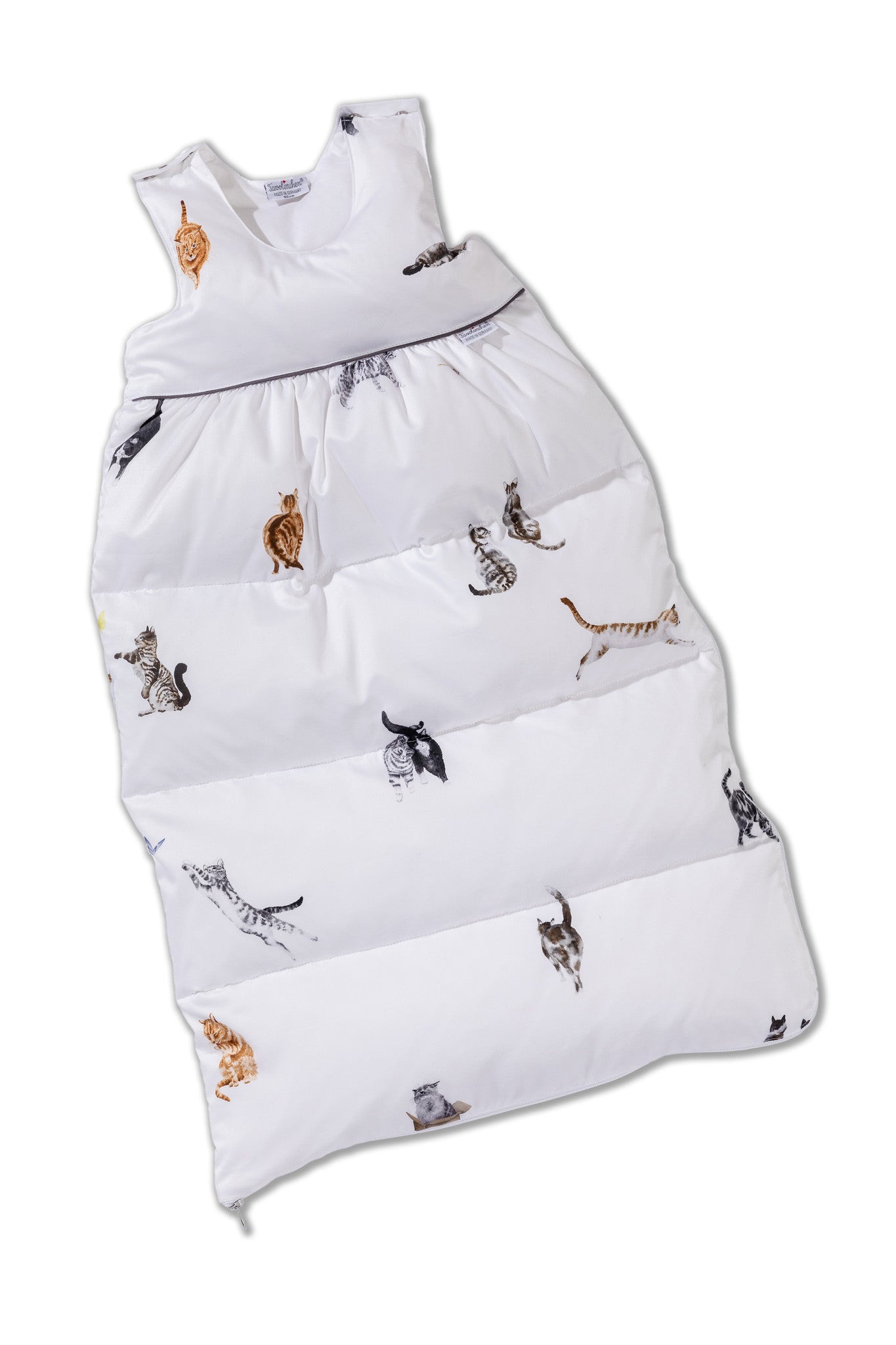 Daunenschlafsack »Cats« | Exklusiv und mit feinster Daune & aus luxuriösem Schlossberg-Stoff