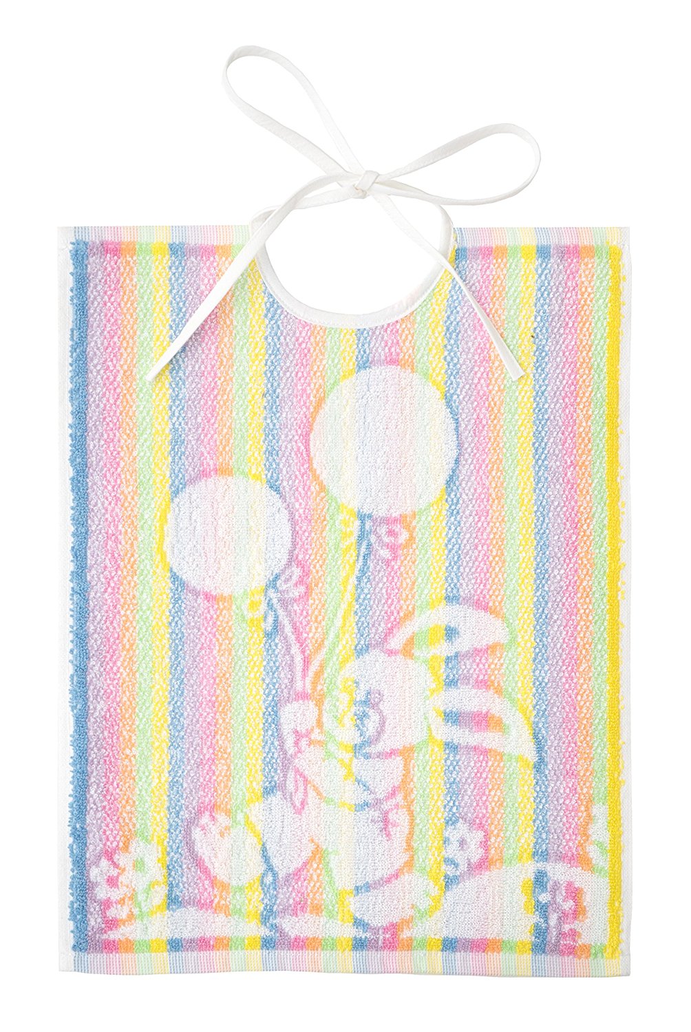 Geschenktasche mit 2 Tavolinchen Jacquard-Lätzchen "Mr. Regenbogen"