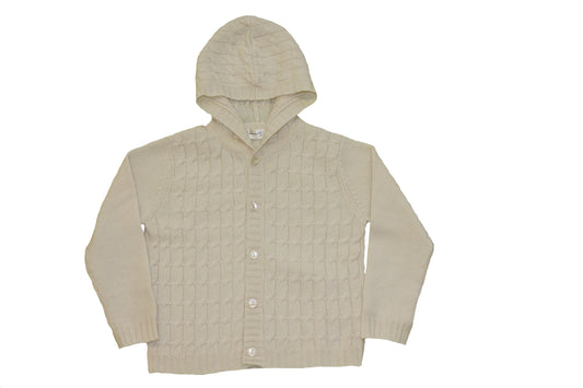 Tavolinchen Luxuriöse Kapuzenjacke aus reinem Cashmere