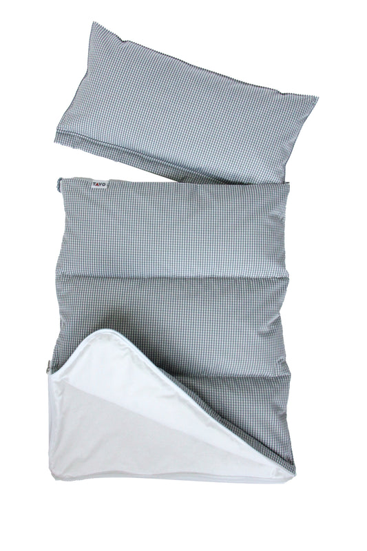 Junior-Daunen-Schlafsack »Twist Karo«